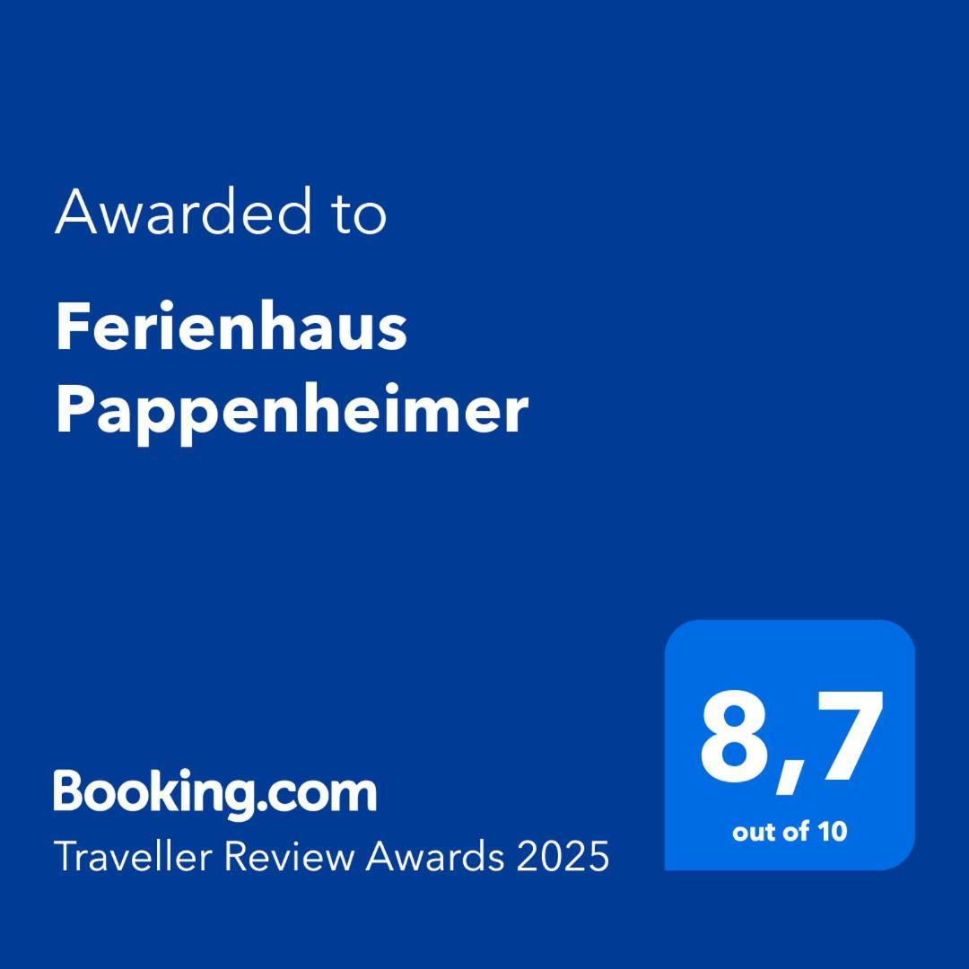 Ferienhaus Pappenheimer Regen Exterior foto